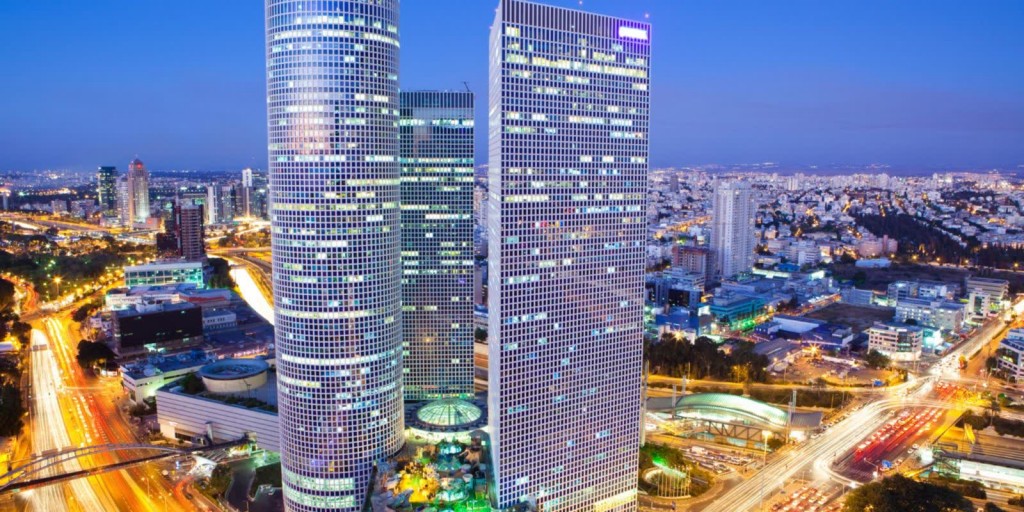 Tel-Aviv en Israël 